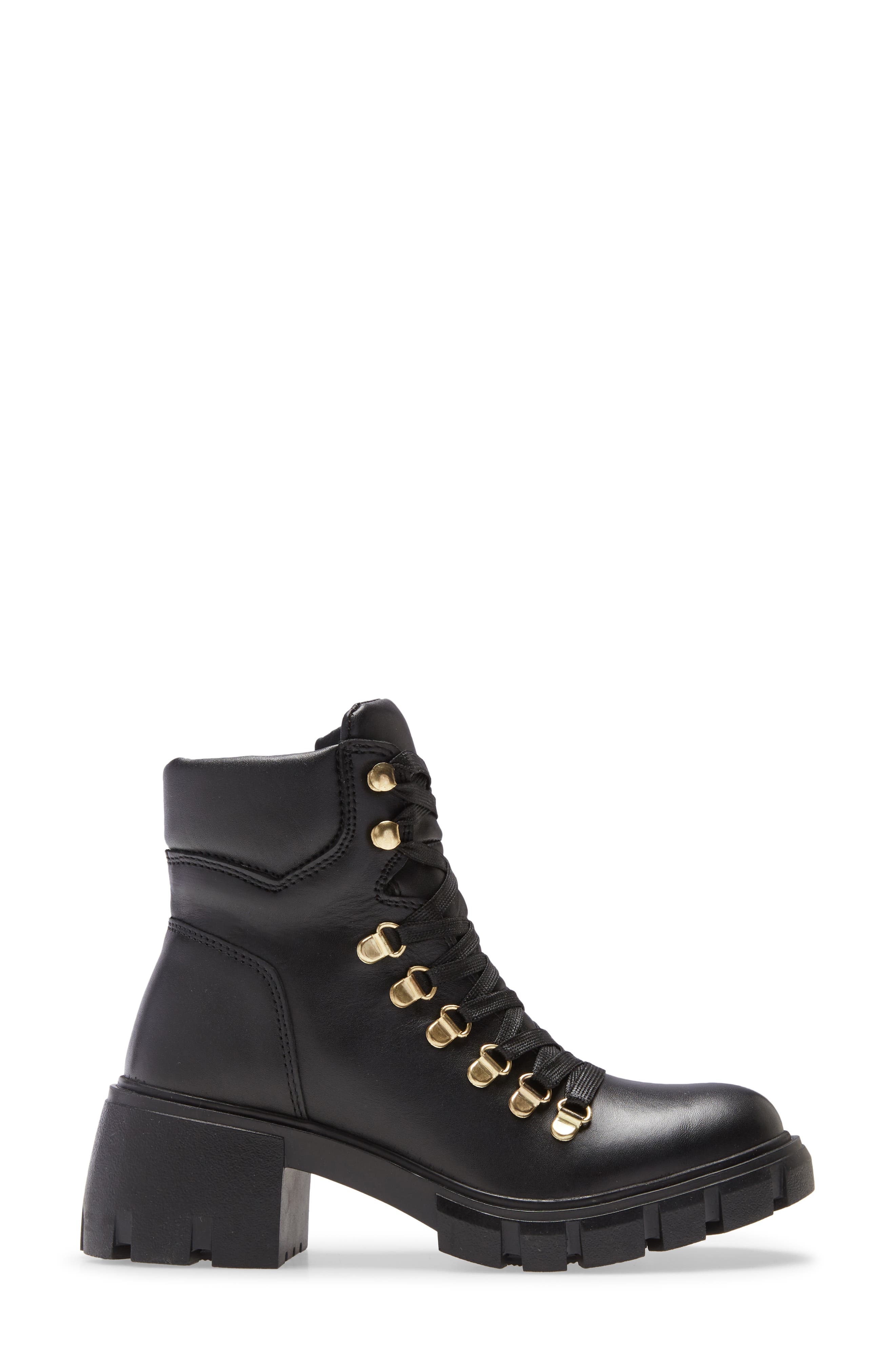 Steve Madden Hint Lace-Up Boot, Alternate, color, 