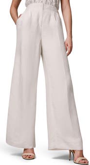 Donna Karan New York Pleated Wide Leg Pants
