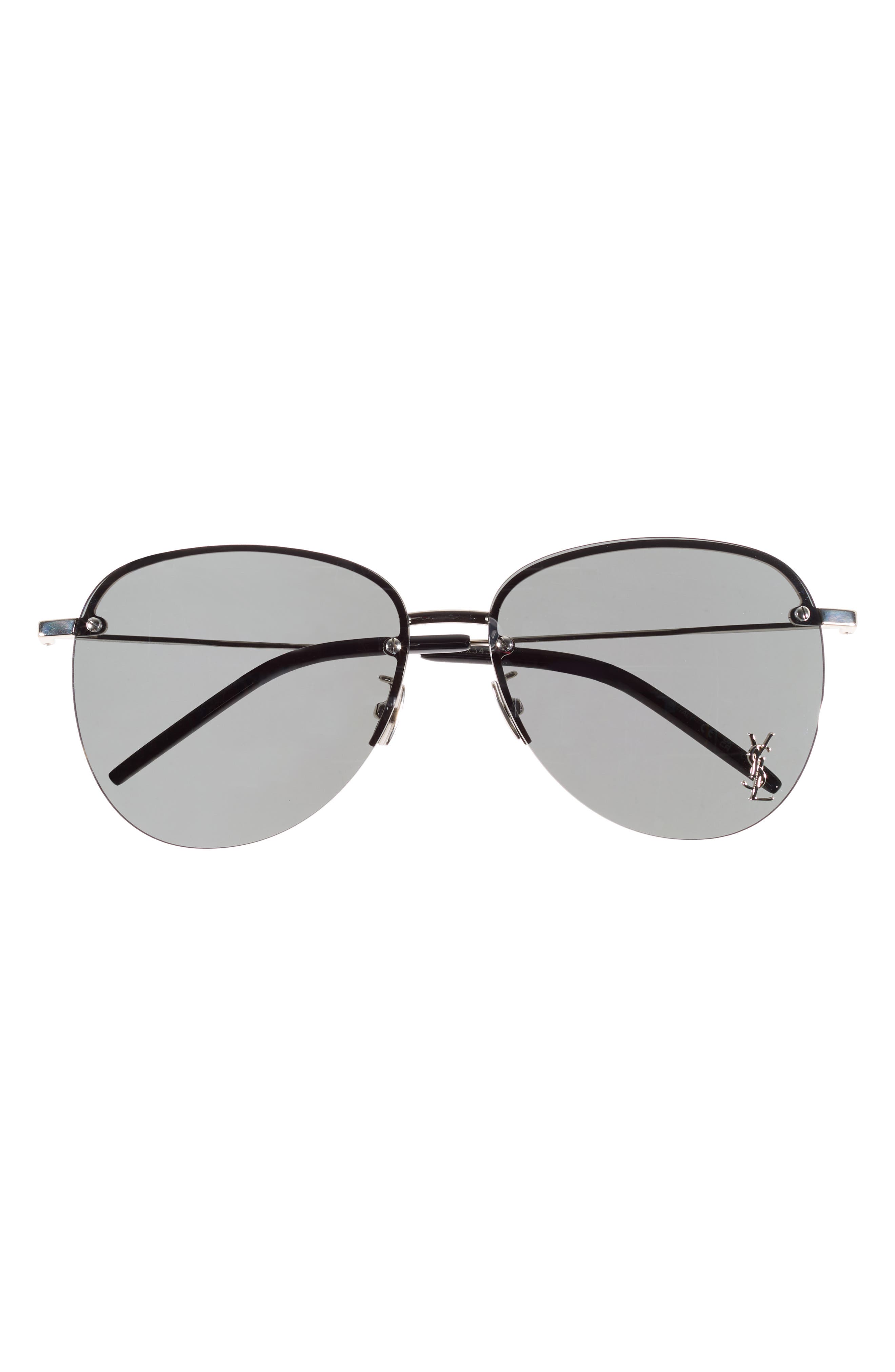 Saint Laurent 61mm Oval Sunglasses
