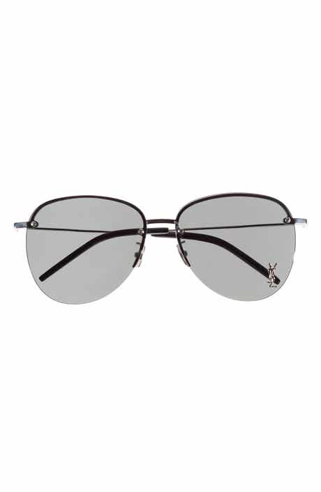 Saint Laurent 61mm Oval Sunglasses