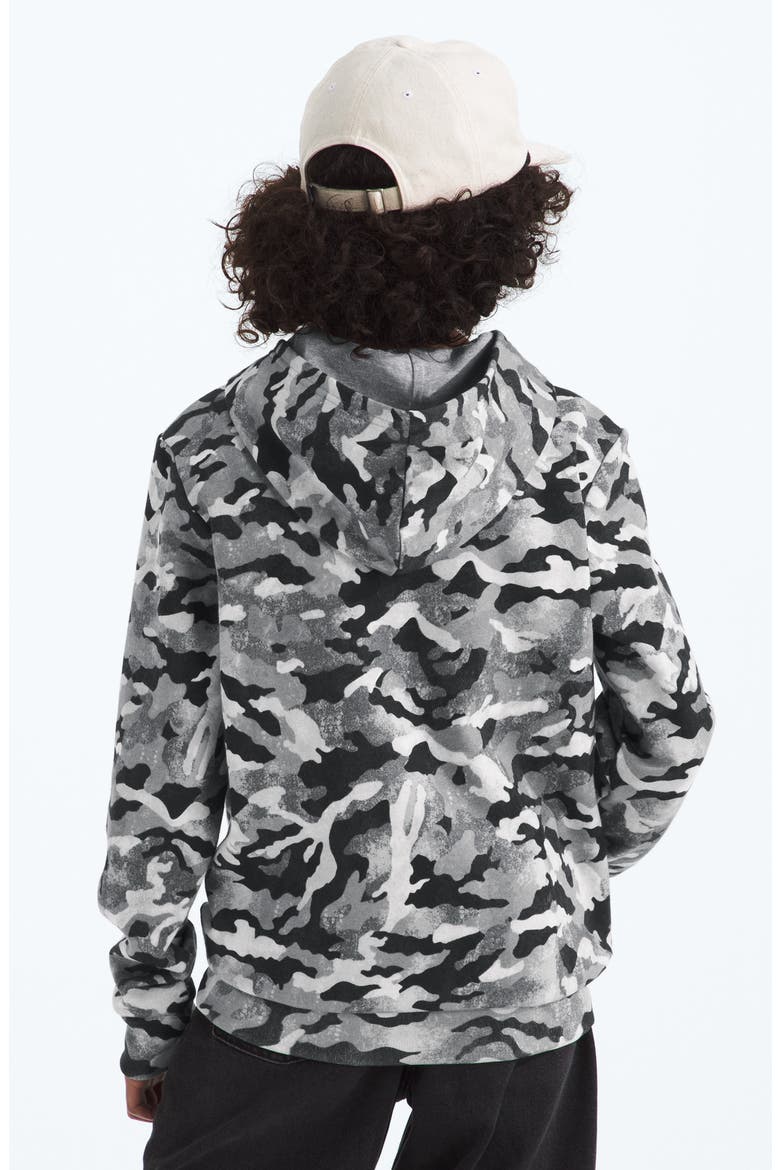 Kids' Teen Evolution Cotton Blend Terry Fleece, Alternate, color, SMOKED PEARL TNF CAMO