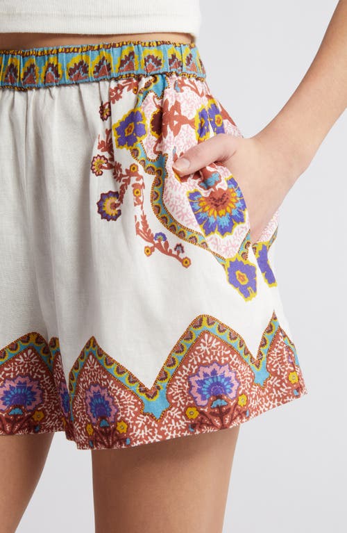 Cleobella Malcolm Shorts Lagos Print In Lagos Print