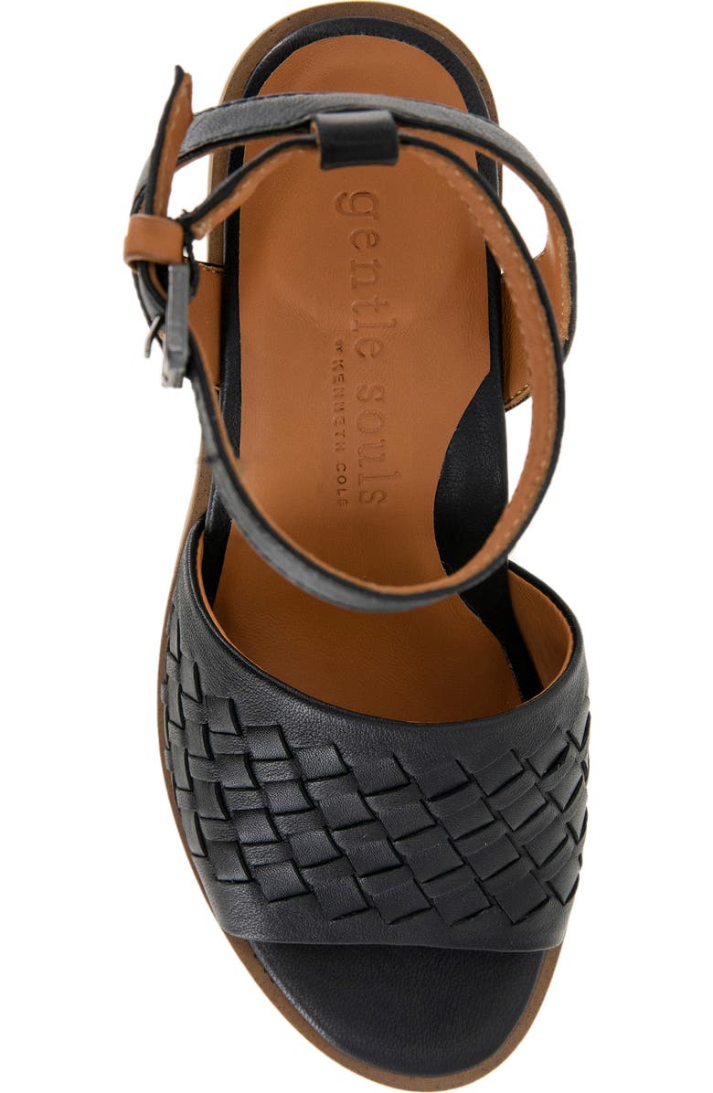 Gentle Souls Nadia Woven Wedge Sandal, Alternate, color,