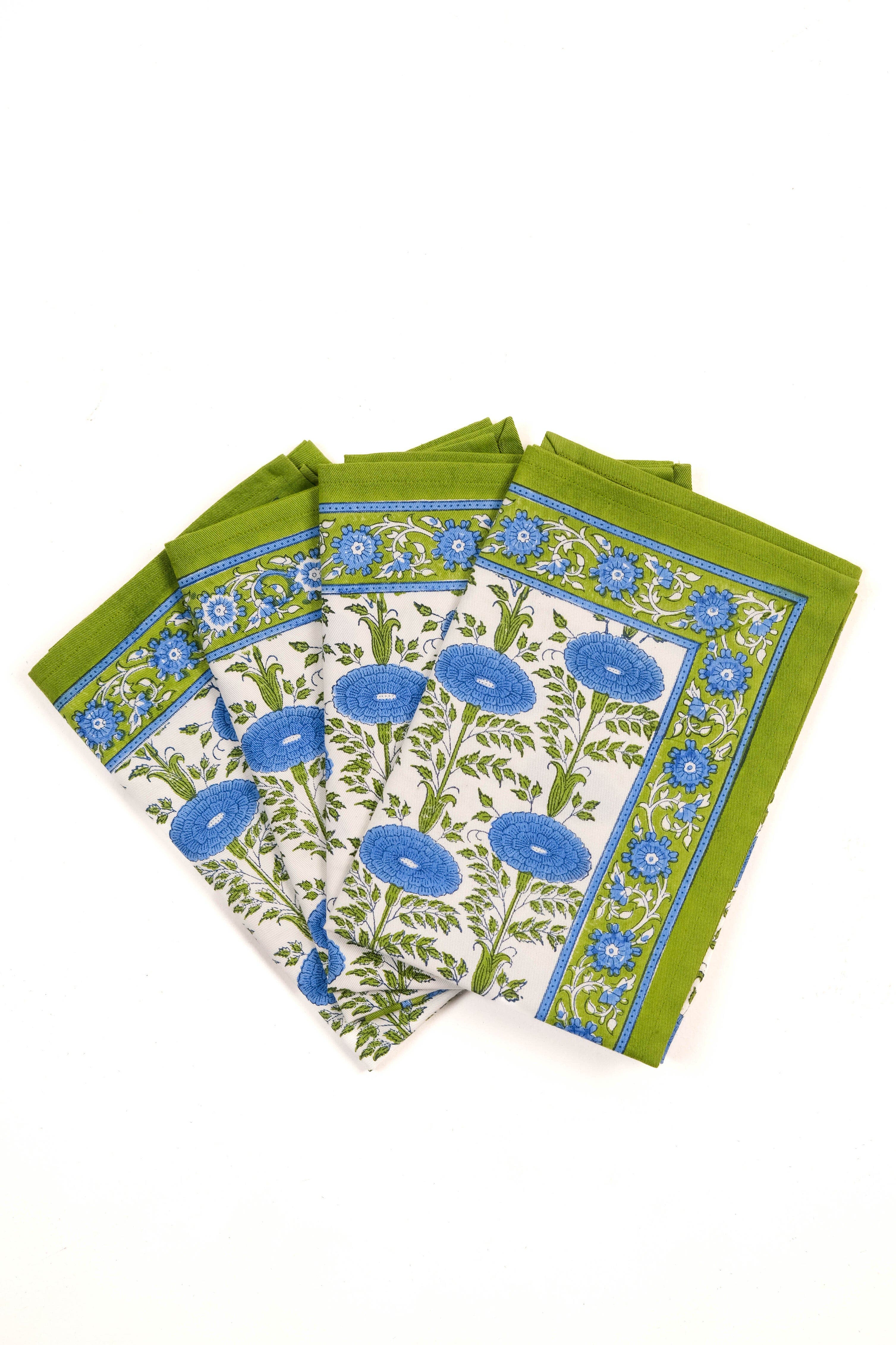 Inner Child Araminta Blockprint Napkins - Thumbnail 3