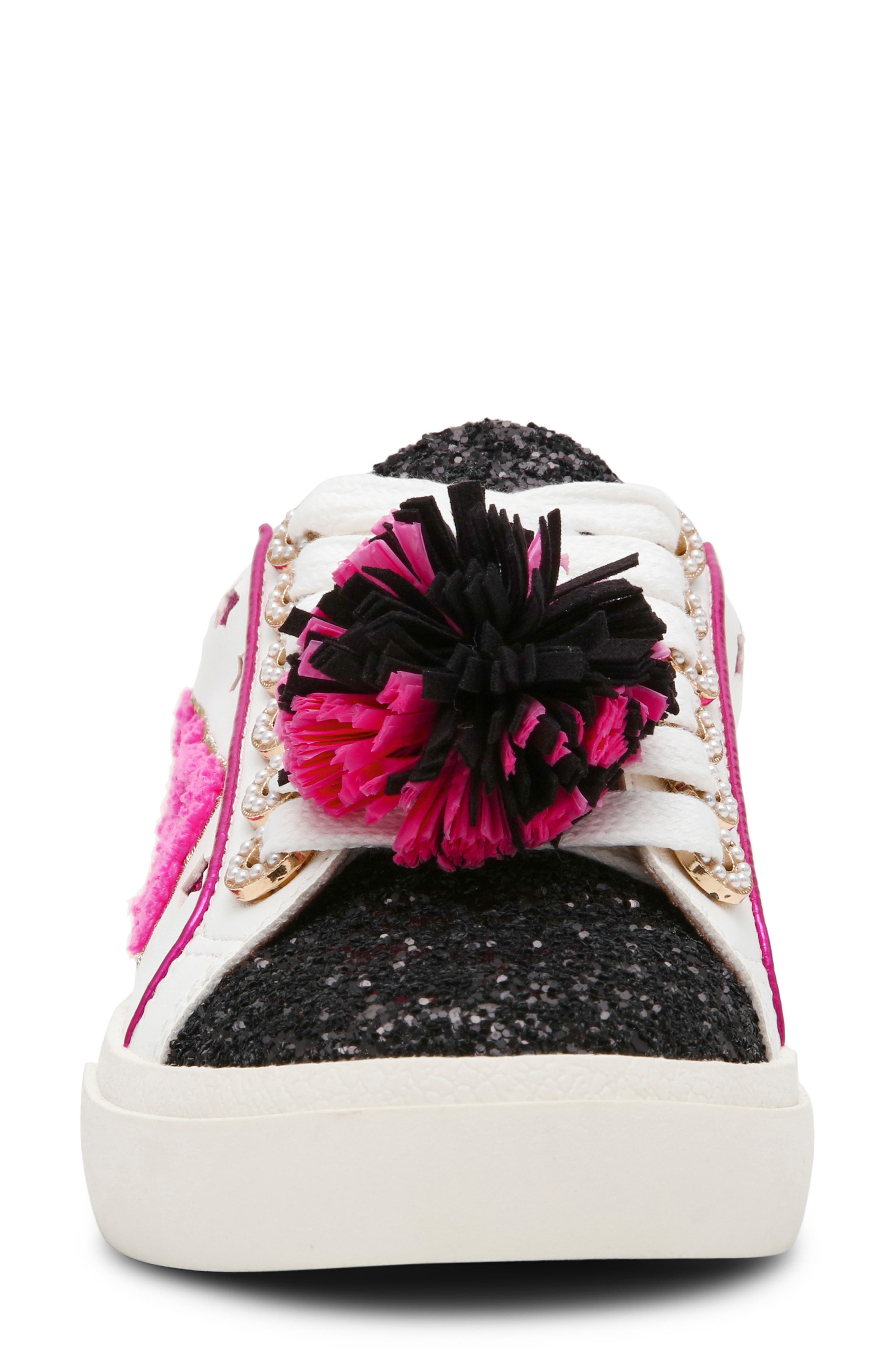 Piper Cheer Sneaker, Alternate, color, FUCHSIA MULTI