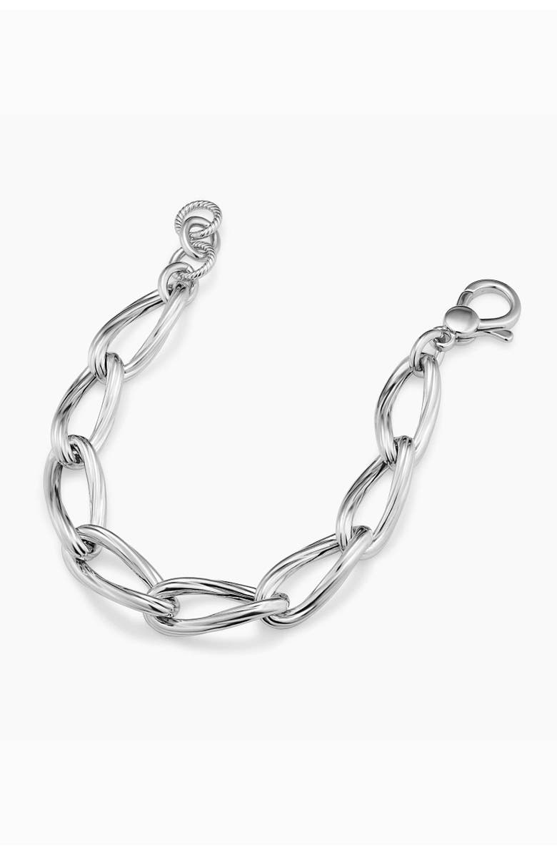 Oradina Sterling Silver Milanese Twist Link Bracelet, Alternate, color, Silver