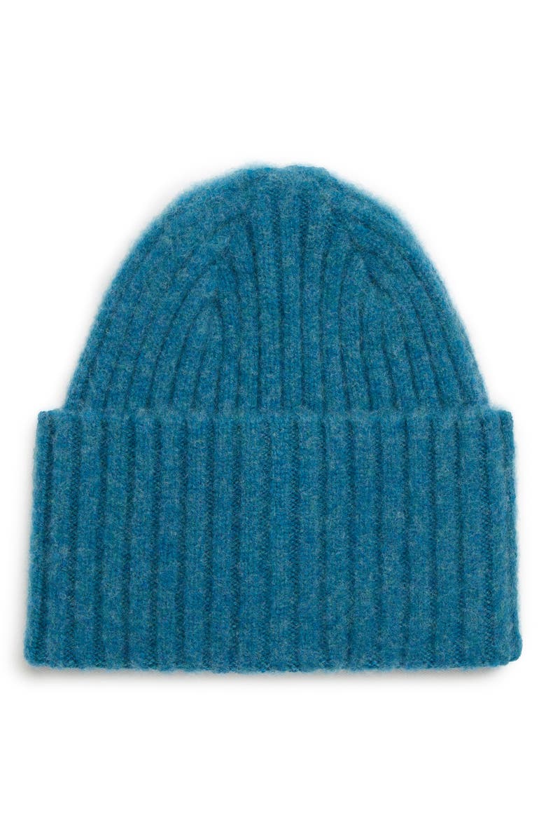 Drake's Drakes Brushed Wool Beanie, Main, color, 