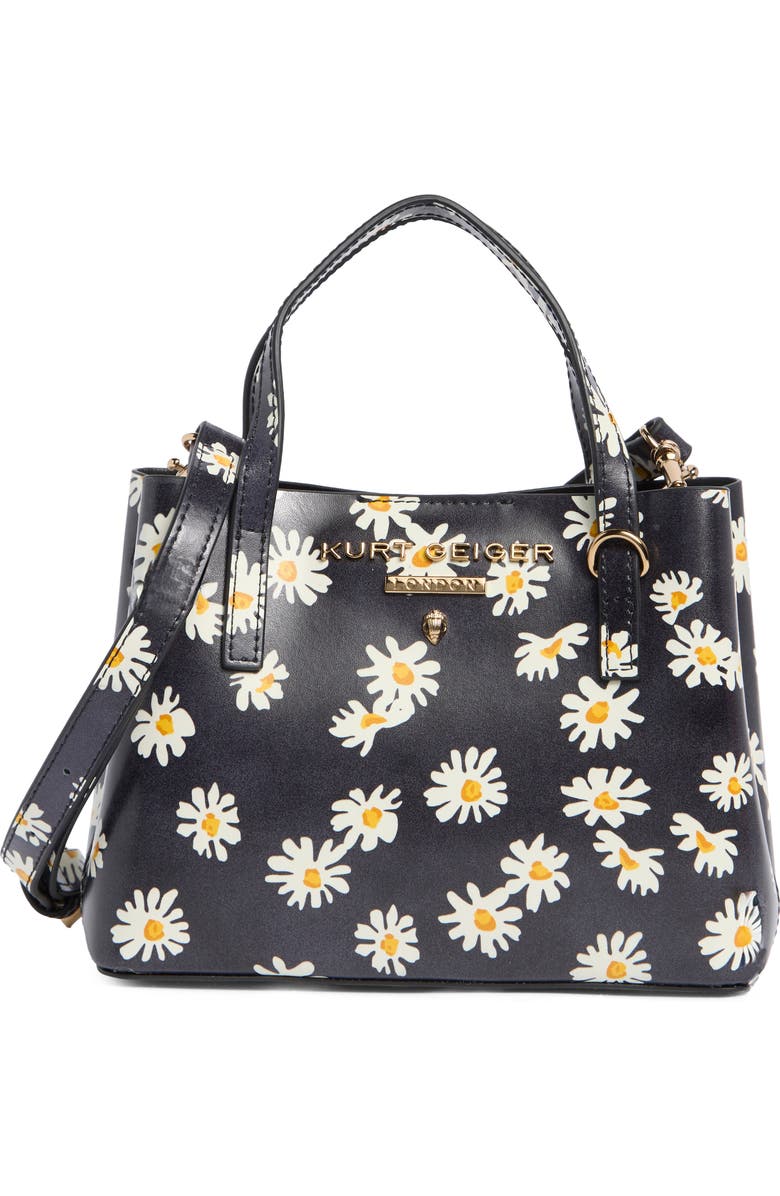 Kurt Geiger London Hampstead Mini Tote, Main, color, Black Multi