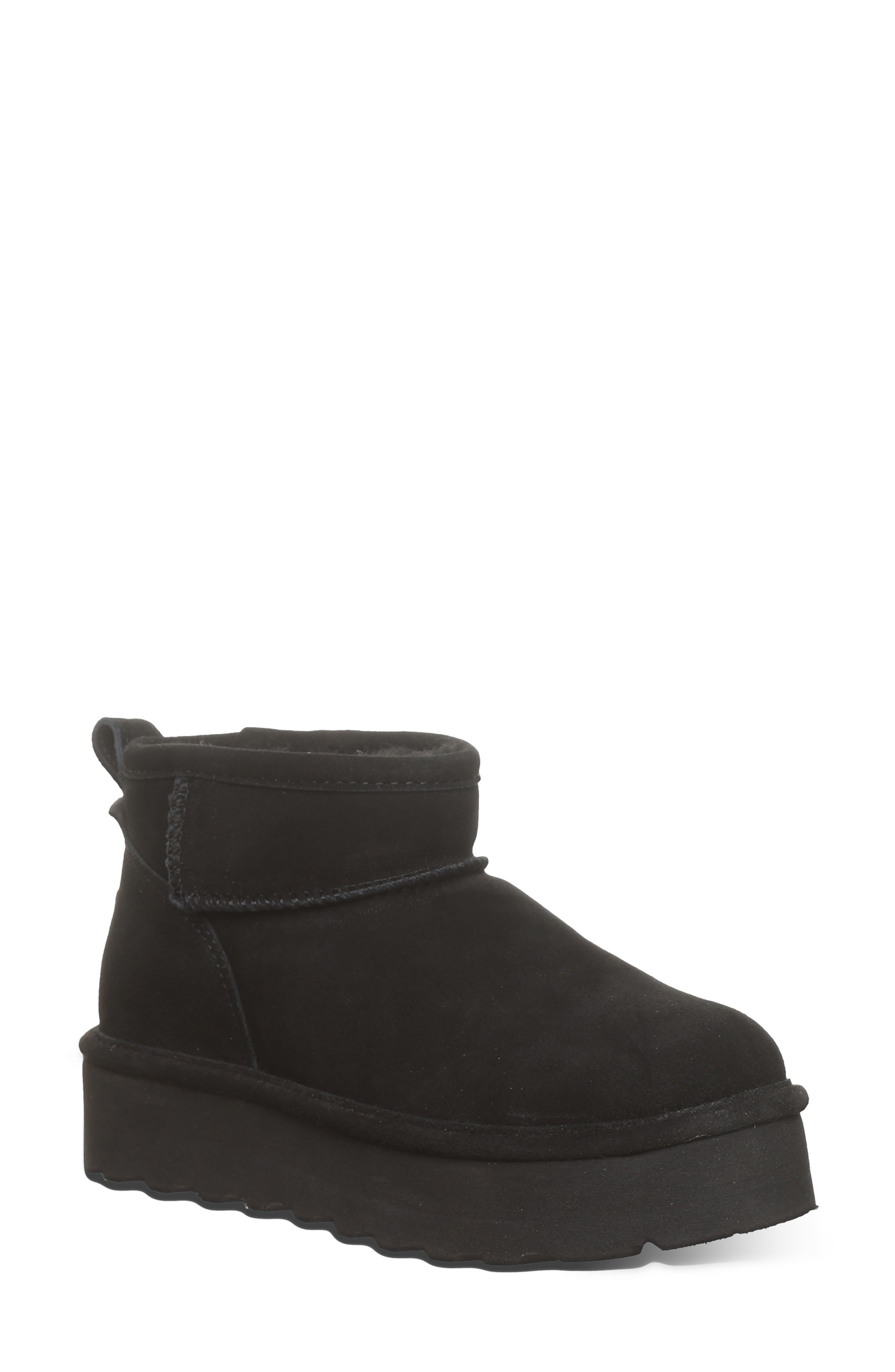 BEARPAW Retro Shorty Water Repellent Platform Boot, Main, color, 