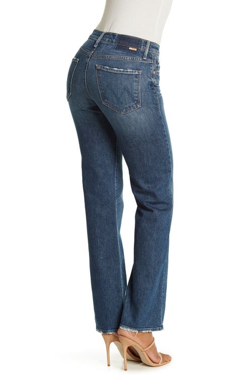 Mother The Insider Flood High-rise Metal Magic Bootcut Jean In Blue