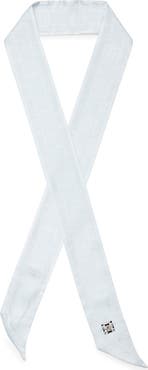 Givenchy 4G Liquid Silk Skinny Scarf