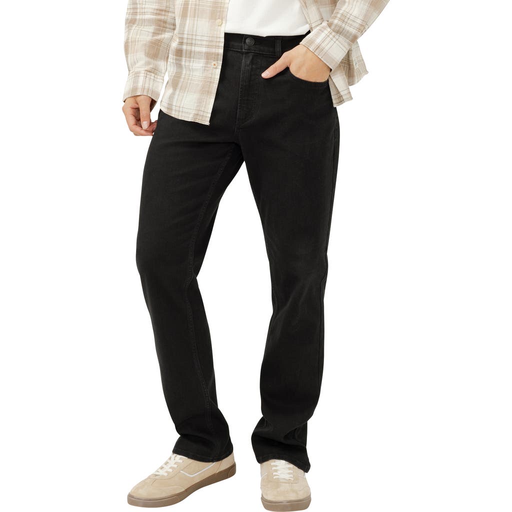 Silver Jeans Co. Grayson Classic Straight Leg Jeans In Black