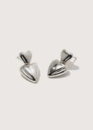 Otiumberg Heart Drop Earrings