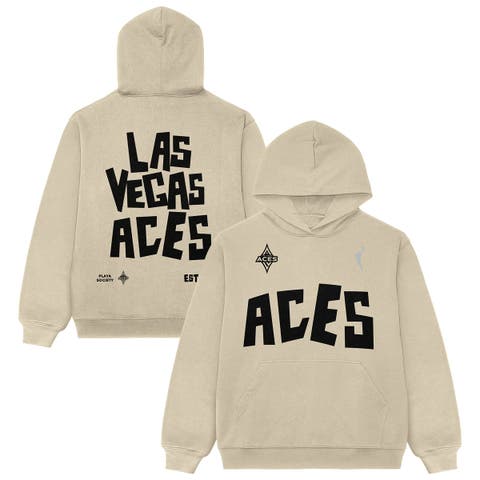 Unisex Playa Society  Oatmeal Las Vegas Aces Established Hoodie