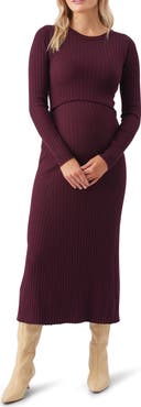 Ripe Maternity Eden Knit Nursing Dress