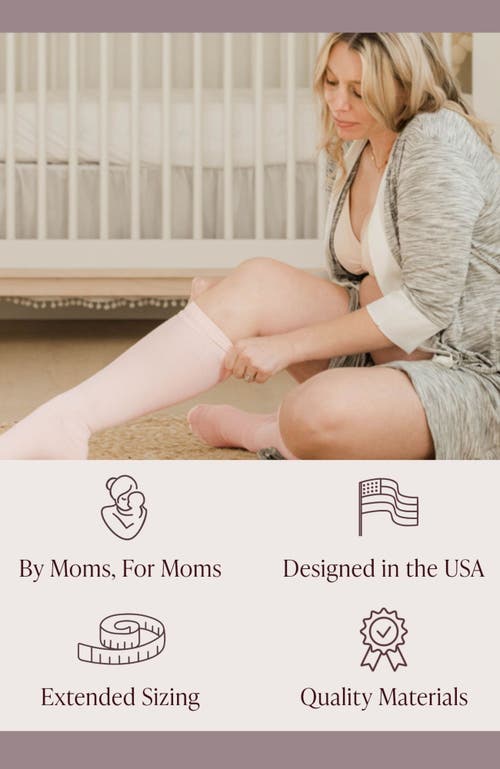 Kindred Bravely Premium Maternity Compression Socks In Multi