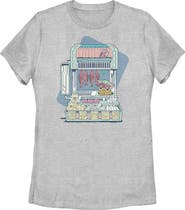 Star Wars: The Mandalorian and Grogu Women's Star Wars The Mandalorian and Grogu The Child Street Stall  Graphic T-Shirt