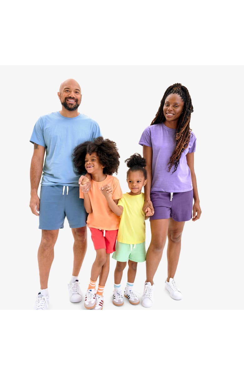 Primary Kids Gym Short, Alternate, color, Black