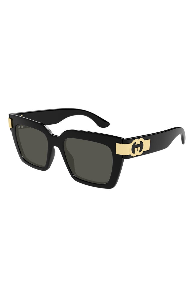 Gucci 54mm Cat Eye Sunglasses, Alternate, color, 