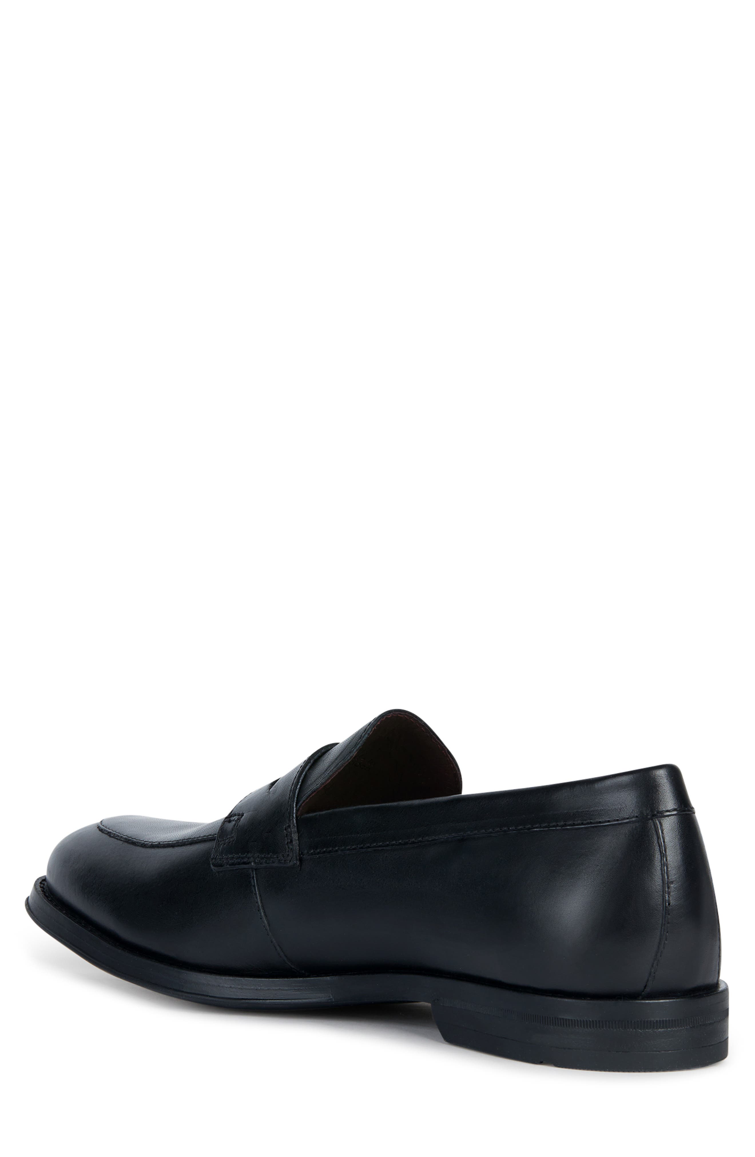 Geox Decio Water Resistant Penny Loafer, Alternate, color, 