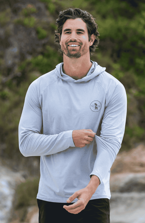 Everyday California Breakers Upf50+ Sand-resistant Hoodie In Grey