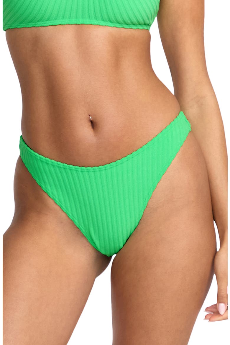 x Josie in the Loop Skimpy Hike Bikini Bottoms, Main, color, JUNGLE GREEN