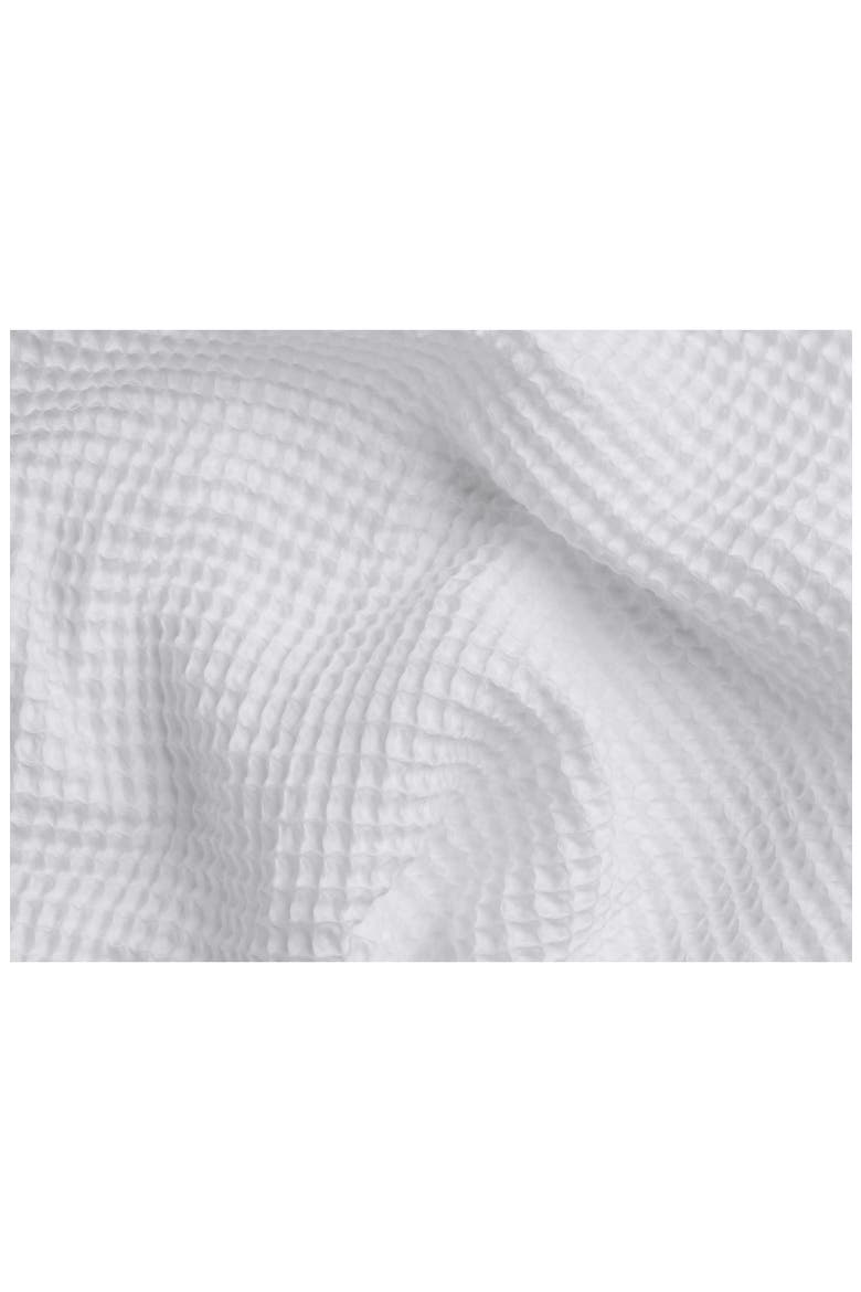 Gender Inclusive Waffle Knit Cotton Robe, Alternate, color, WHITE
