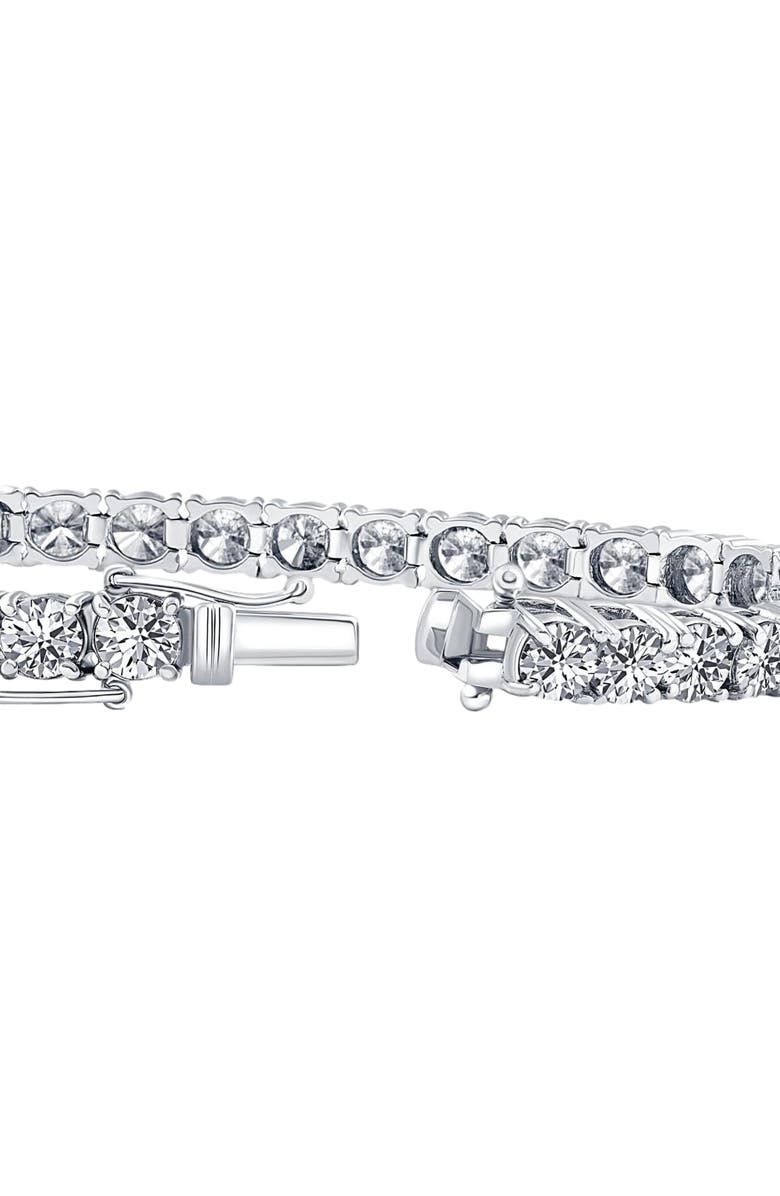 Bliss Diamond 10Ct Diamond Tennis Bracelet 14k White Gold Lab Grown 7", Alternate, color, 14K White Gold
