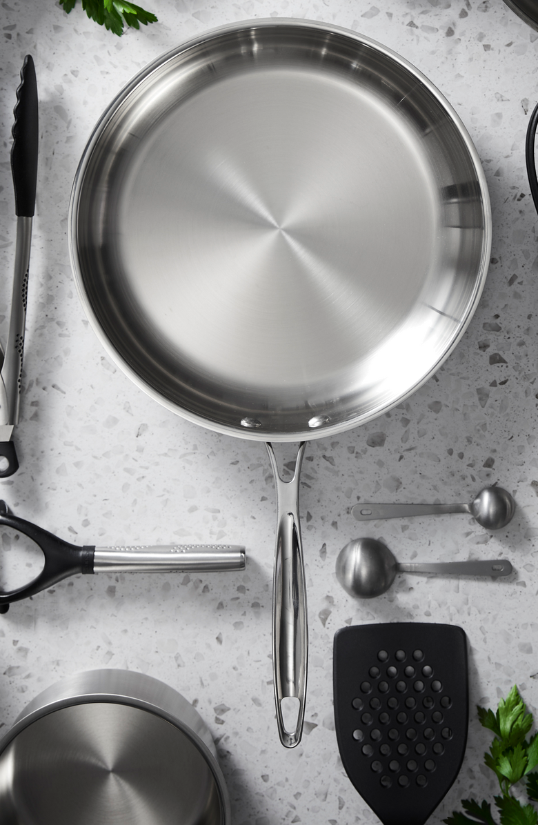 Cuisine::pro<sup>®</sup> iconiX<sup>™</sup> 12" Frypan, Alternate, color, Silver