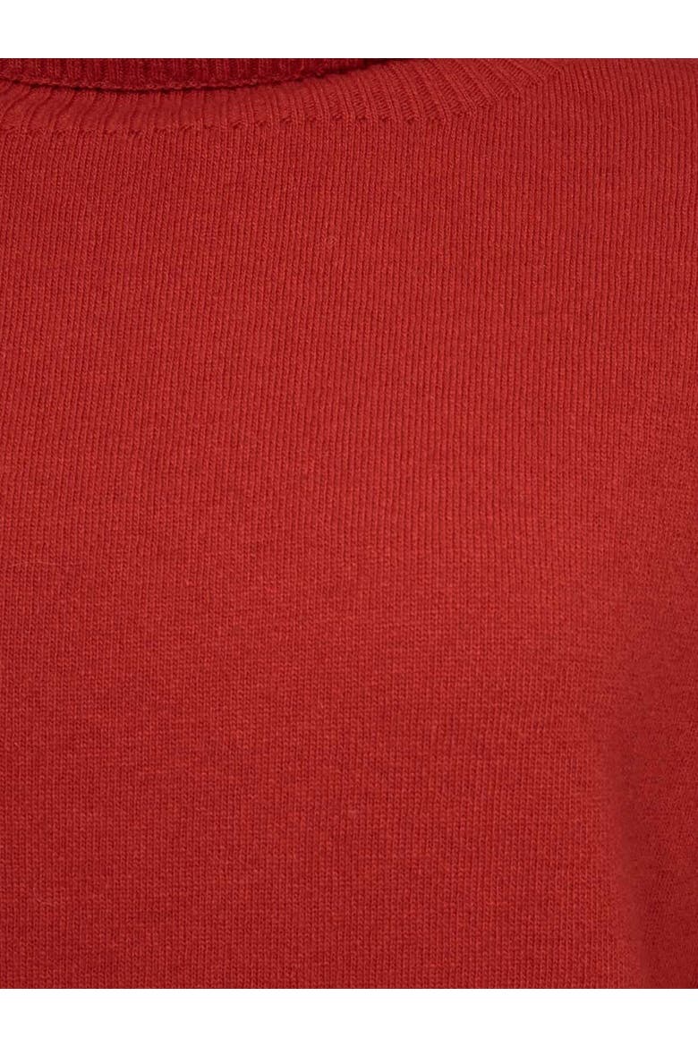 Geelong Wool Slouch Turtleneck Sweater, Alternate, color, PILLARBOX RED