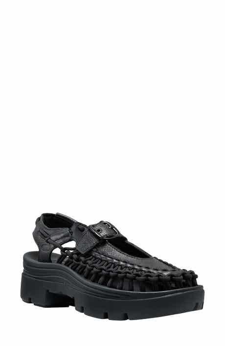 Uneek Platform Mary Jane Sandal