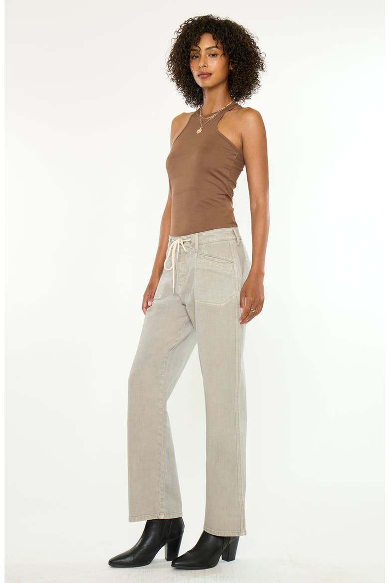 Lola Low Slung Baggy Jeans, Alternate, color, Gray