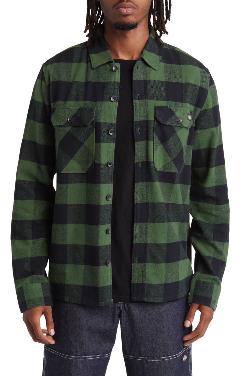Dickies Sacramento Plaid Shirt Jacket, Main, color,