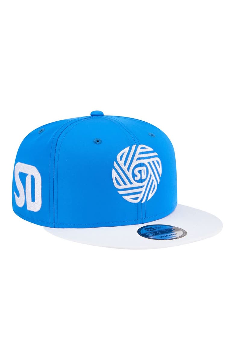 New Era Men's New Era Blue San Diego FC 2026 Jersey Hook 9FIFTY Snapback Hat, Main, color, Blue