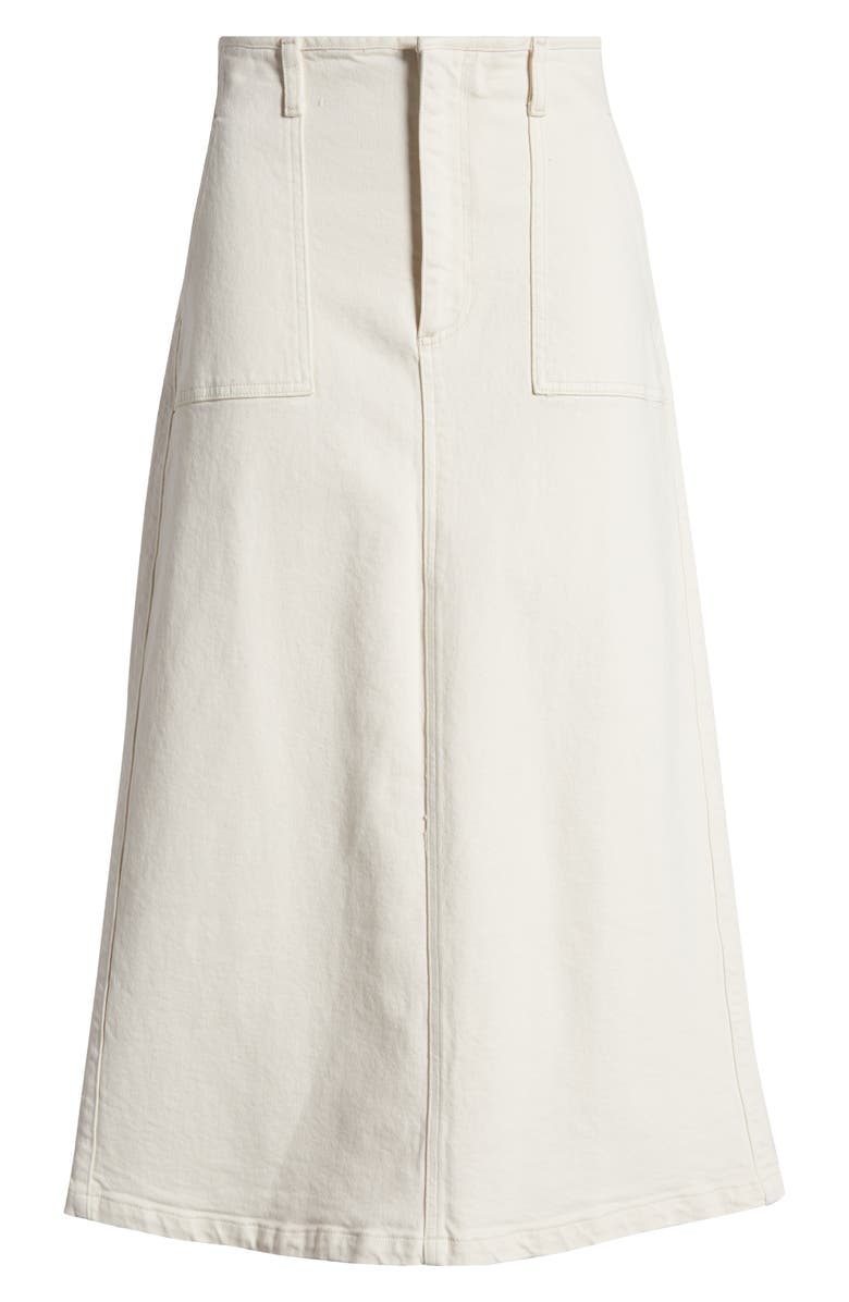 LE JEAN Jocelyn Denim Midi Skirt, Alternate, color, 