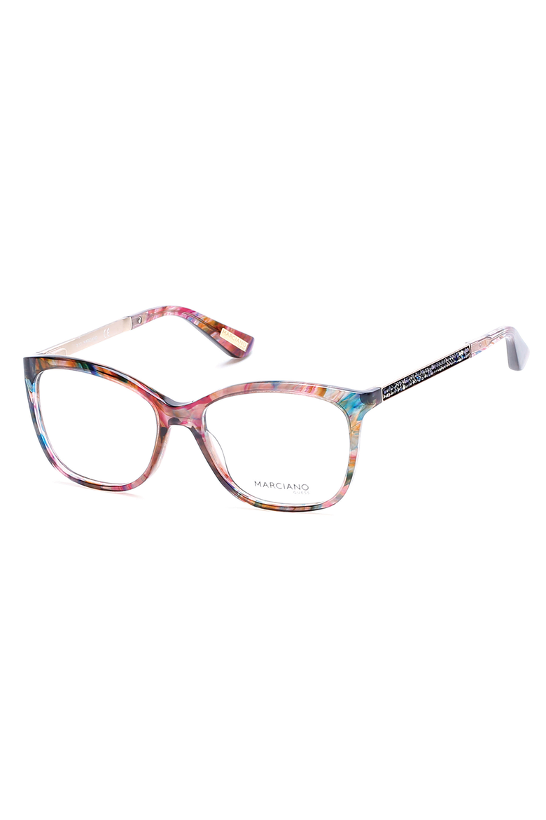 Floral Print Cat Eye Eyeglasses, Alternate, color, Violet