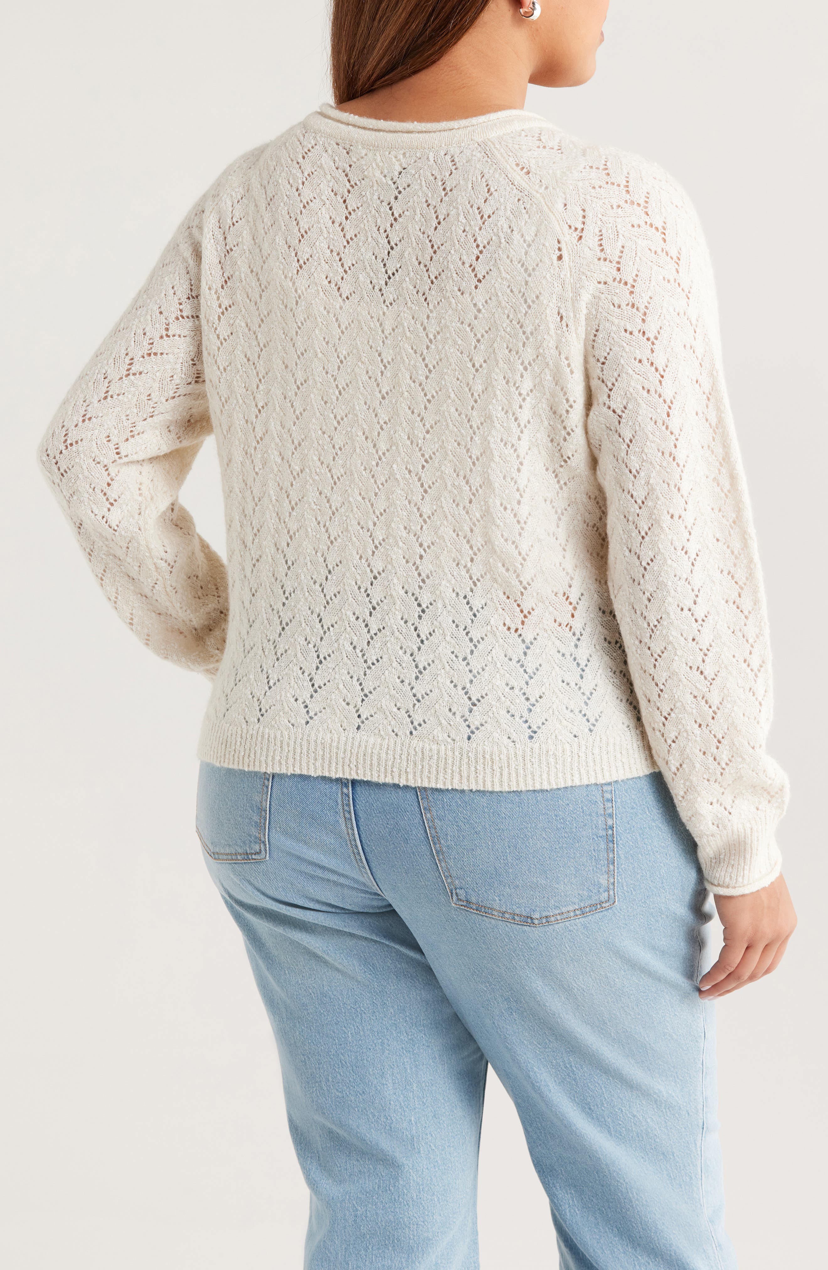 Nep Pointelle Cardigan - image 2