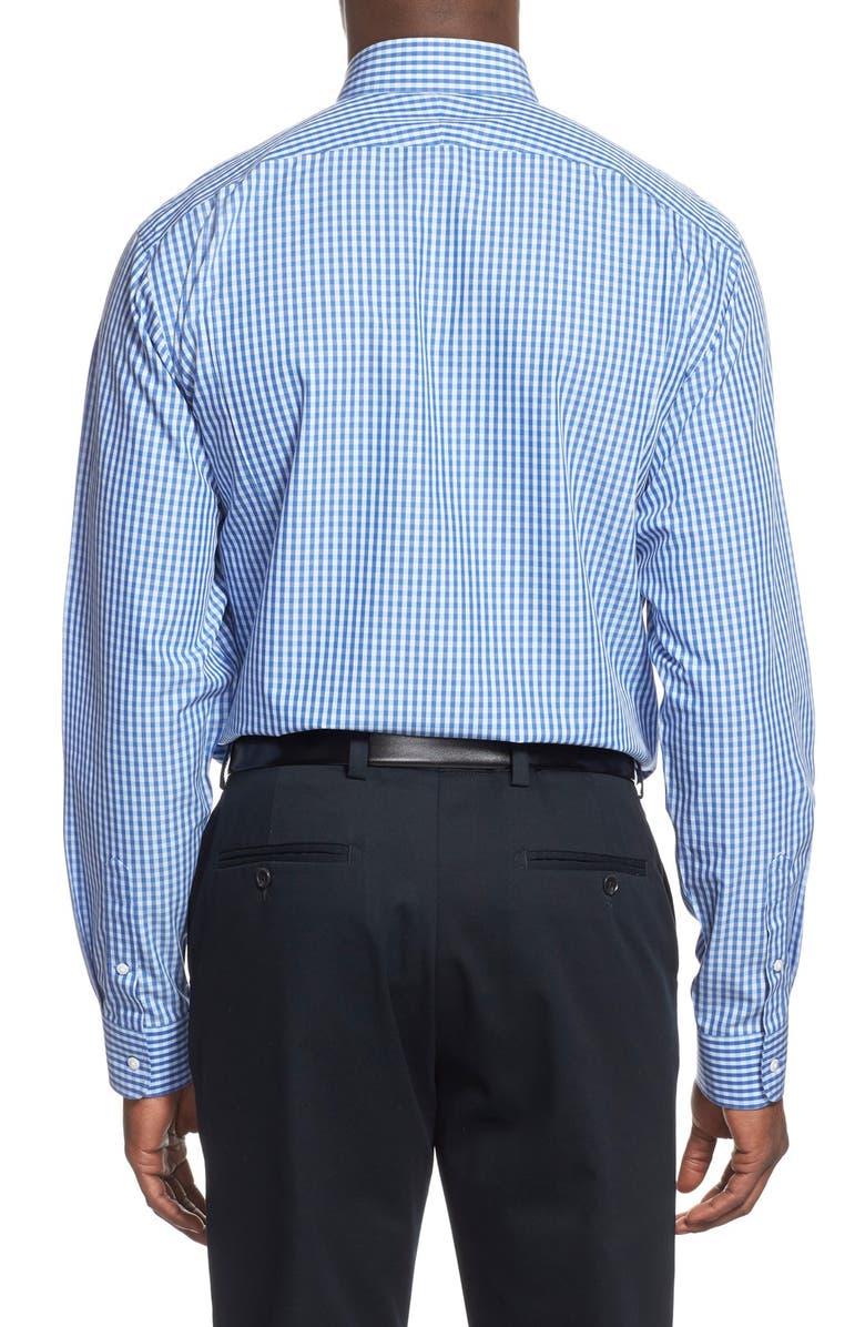 NORDSTROM MEN'S SHOP Smartcare<sup>™</sup> Wrinkle Free Traditional Fit Gingham Dress Shirt, Alternate, color, 
