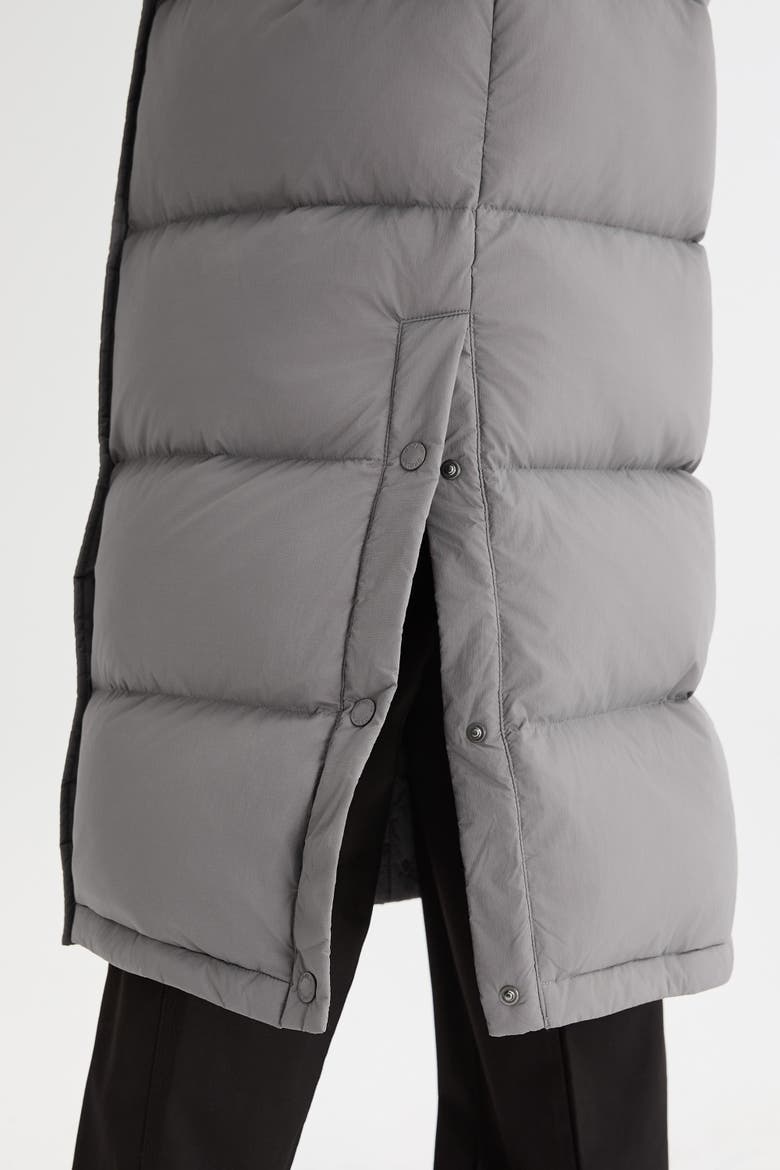 Puff-O® Long Down Puffer Jacket, Alternate, color, Gray