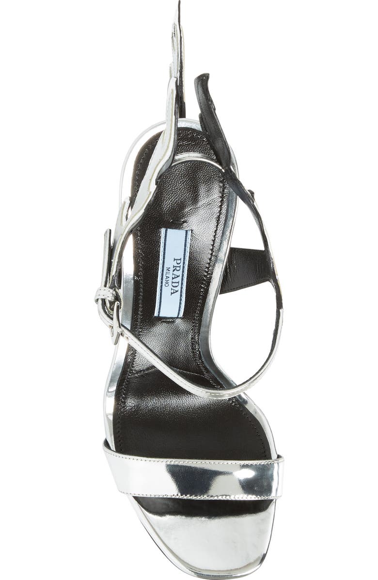 Prada Flame Sandal, Alternate, color,