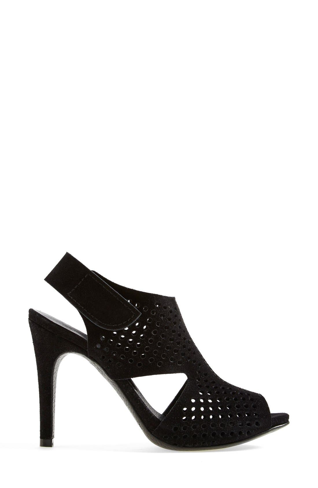 Pedro Garcia 'Samara' Perforated Open Toe Sandal, Alternate, color, 
