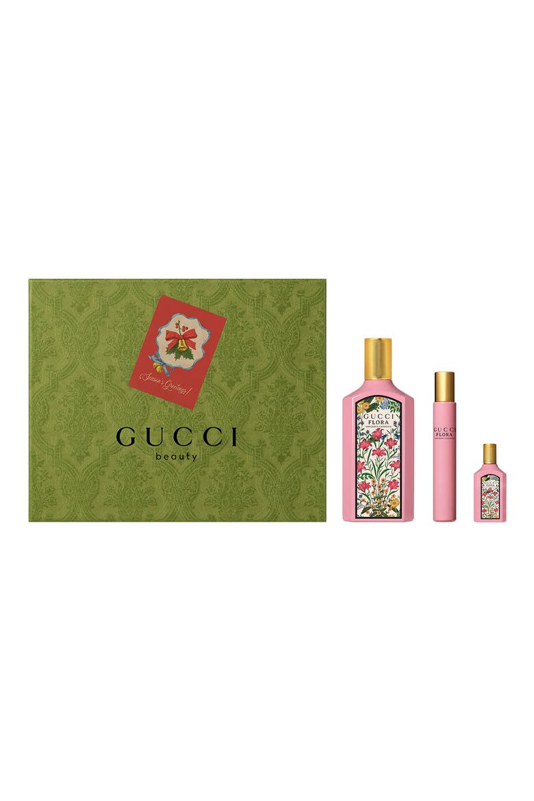 Flora Gorgeous Gardenia Eau de Parfum Set USD $185 Value, Main, color, NO COLOR