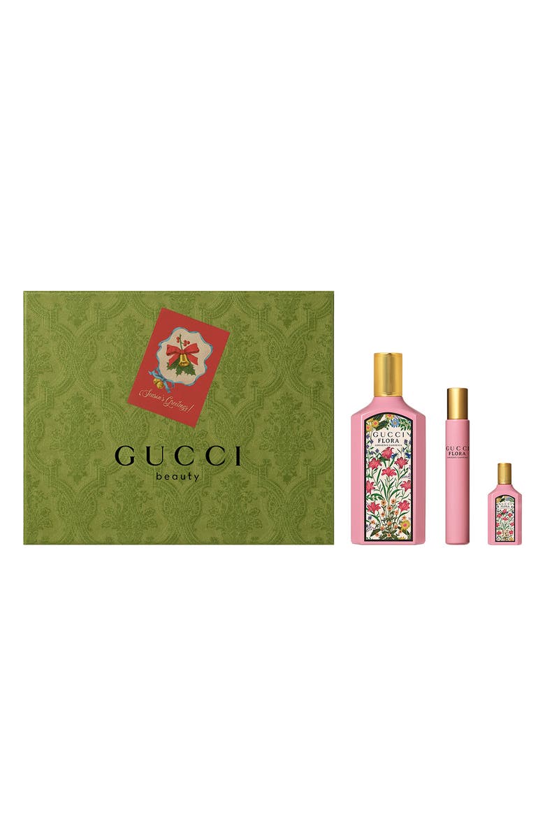 Gucci Flora Gorgeous Gardenia Eau de Parfum Set USD $185 Value, Main, color, 