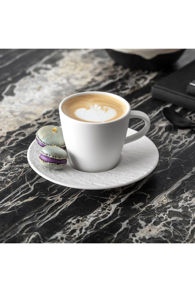 Manufacture Rock blanc Espresso Cup, Alternate, color, white