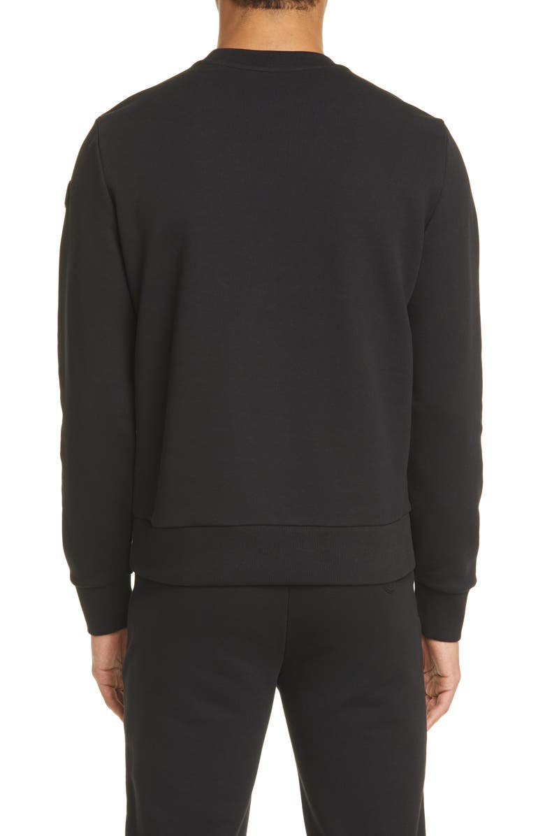 Moncler Kangaroo Pocket Sweatshirt, Alternate, color,