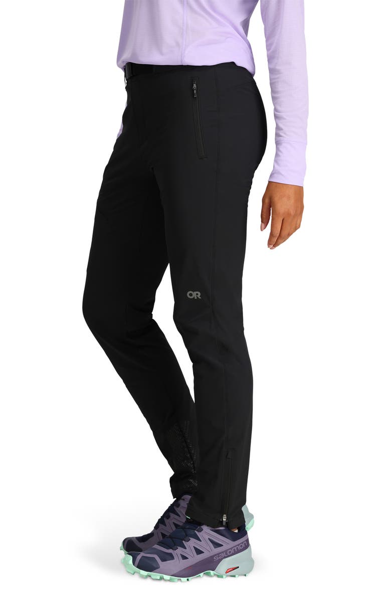 Outdoor Research Cirque Lite Alpine Climbing Pants, Alternate, color, Solid Black