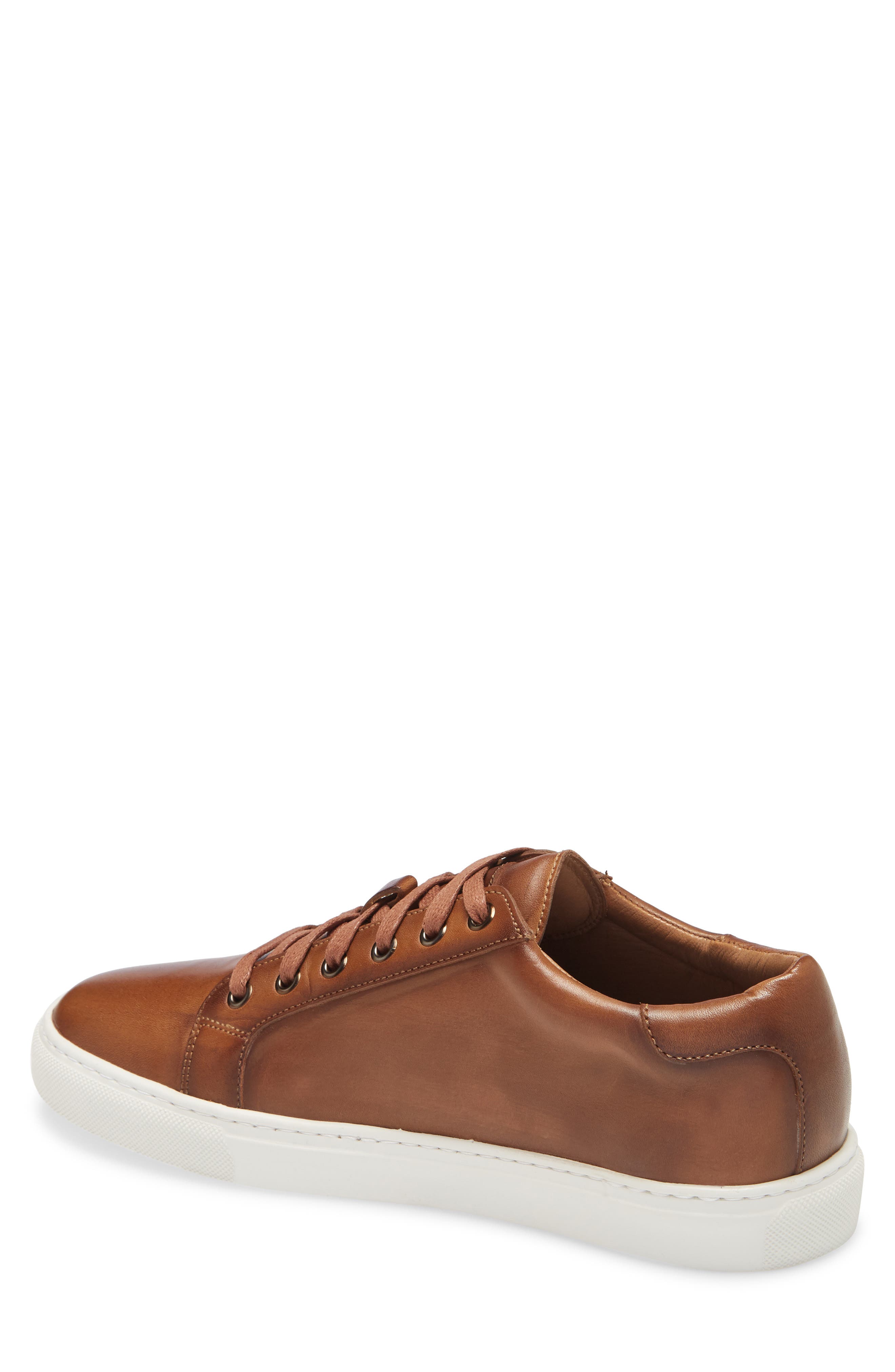 Crown Sneaker, Alternate, color, COGNAC