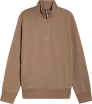 Zella Vital Fleece Quarter Zip Pullover