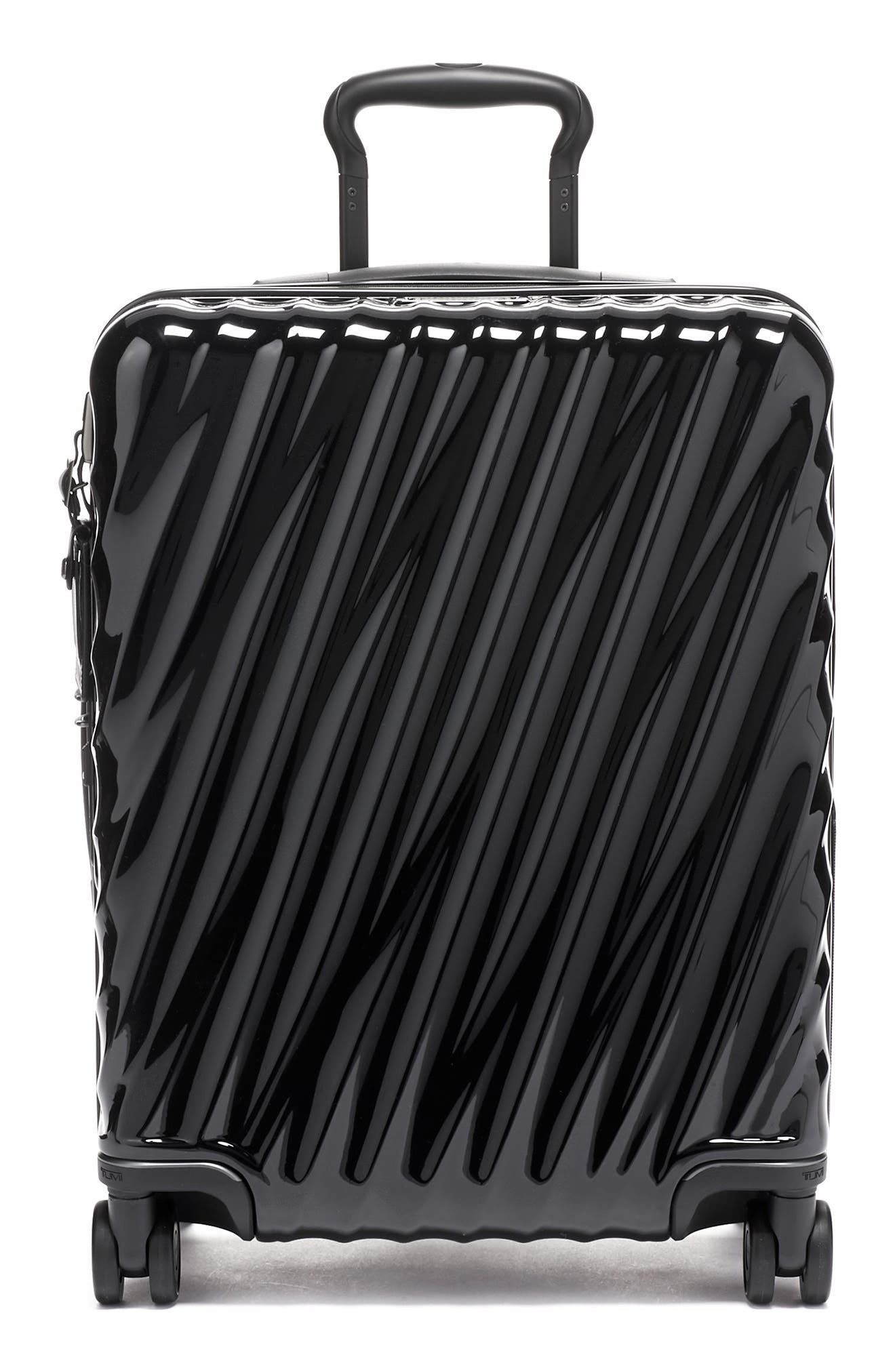 TUMI 19 Degree 22-Inch Expandable Spinner Carry-On, Main, color, Black