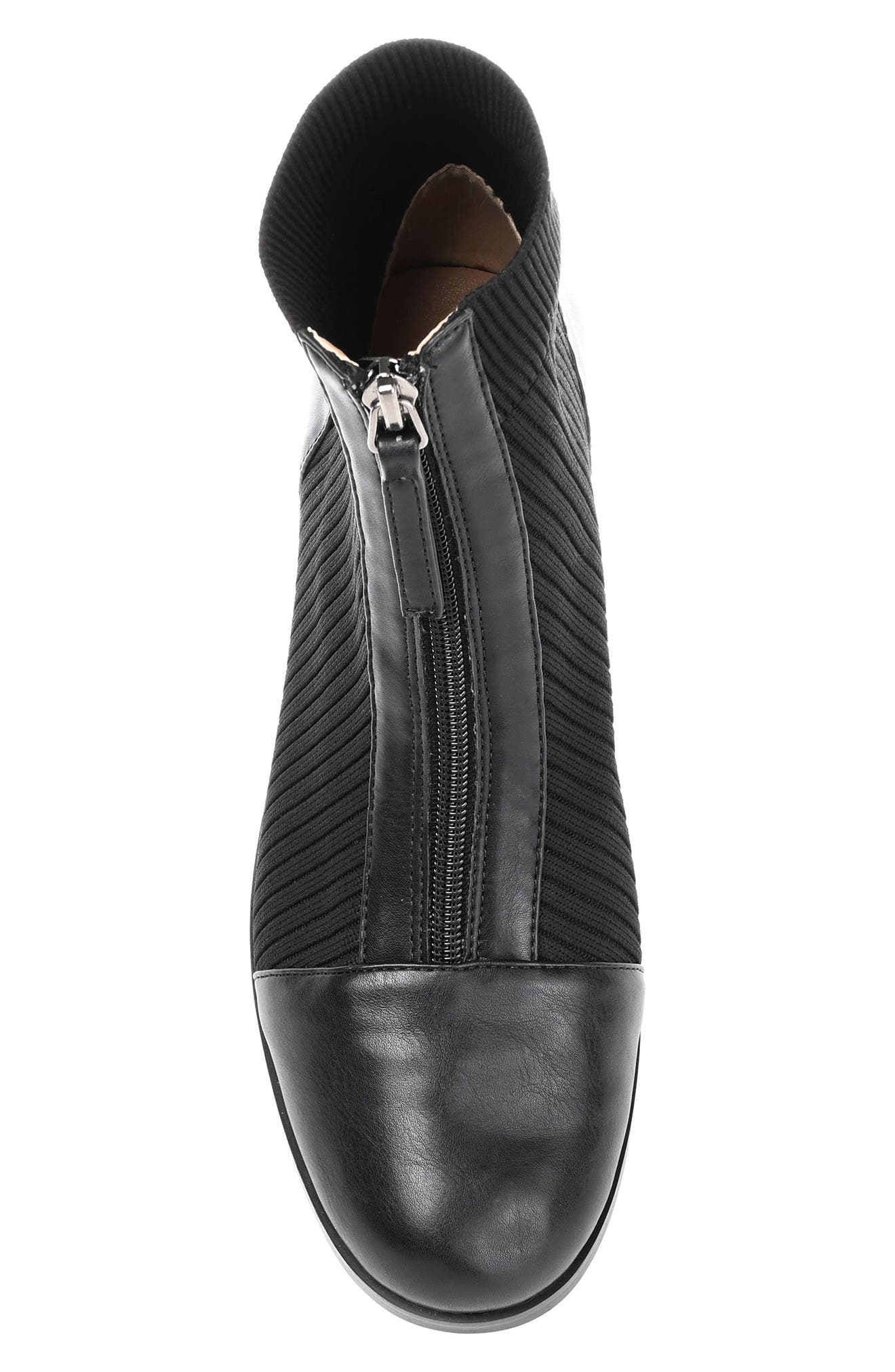 Journee Collection Bexlie Bootie, Alternate, color, Black